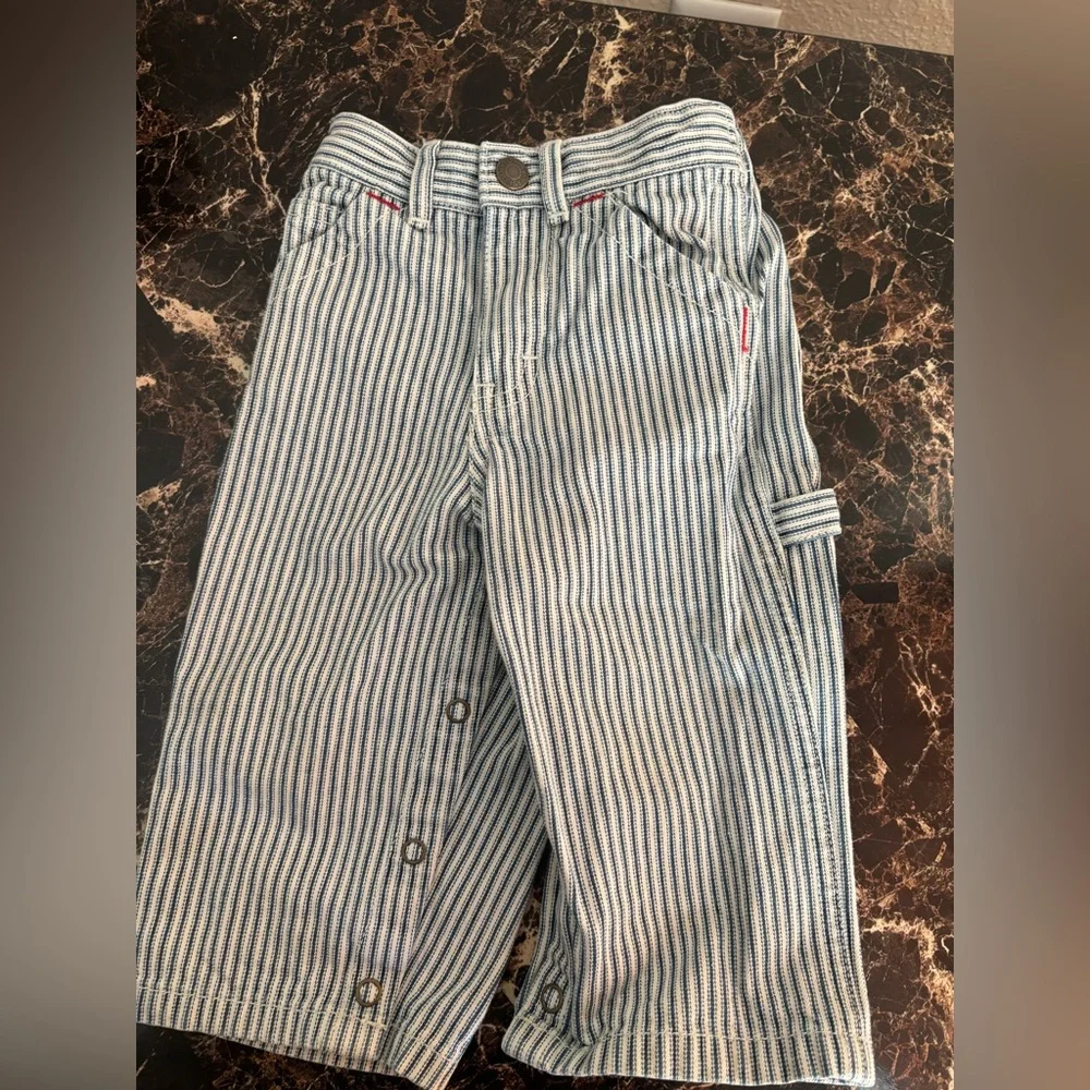 Vintage Y2K Tommy Hilfiger‎ Striped Blue jeans